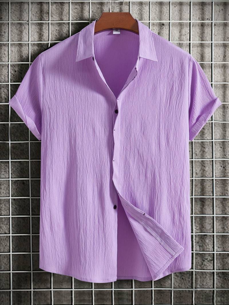 Joshua - Camicia a Maniche Corte Elegante e Senza Sforzo