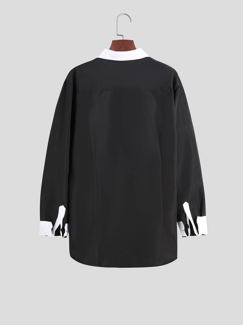 Tonie – Camicia Elegante con Contrasto dal Taglio Moderno