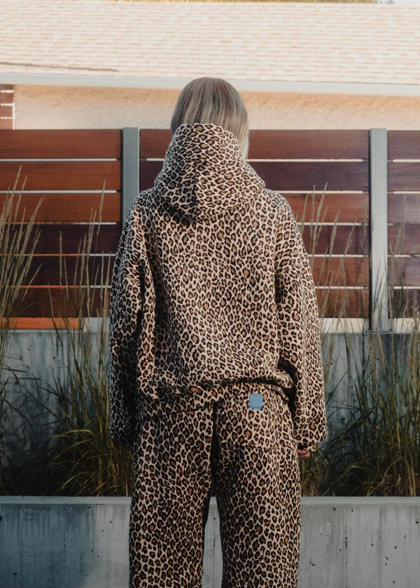 Elena – Felpa Stampa Leopardo