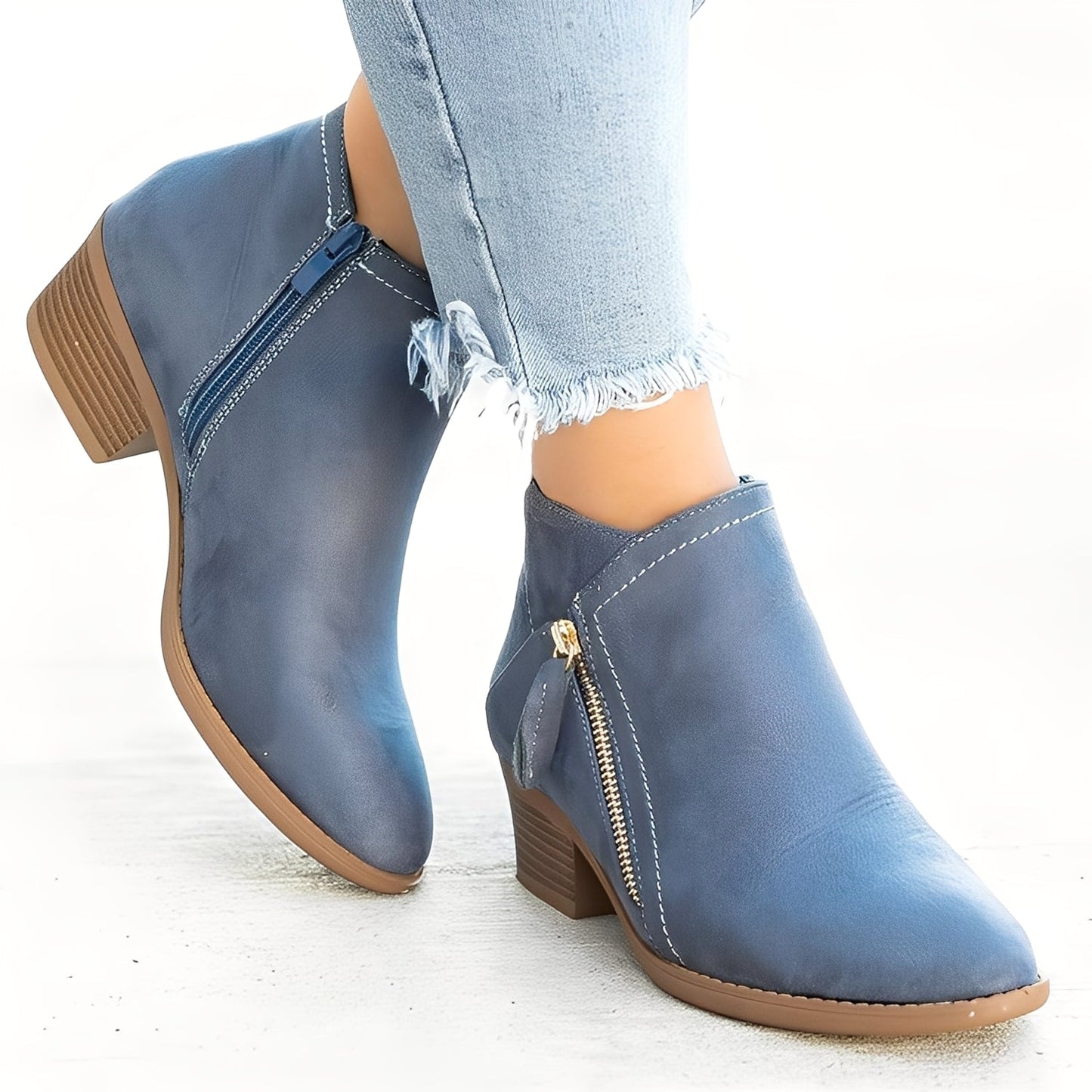 Mirabelle - Stivaletti chic con zip per donne