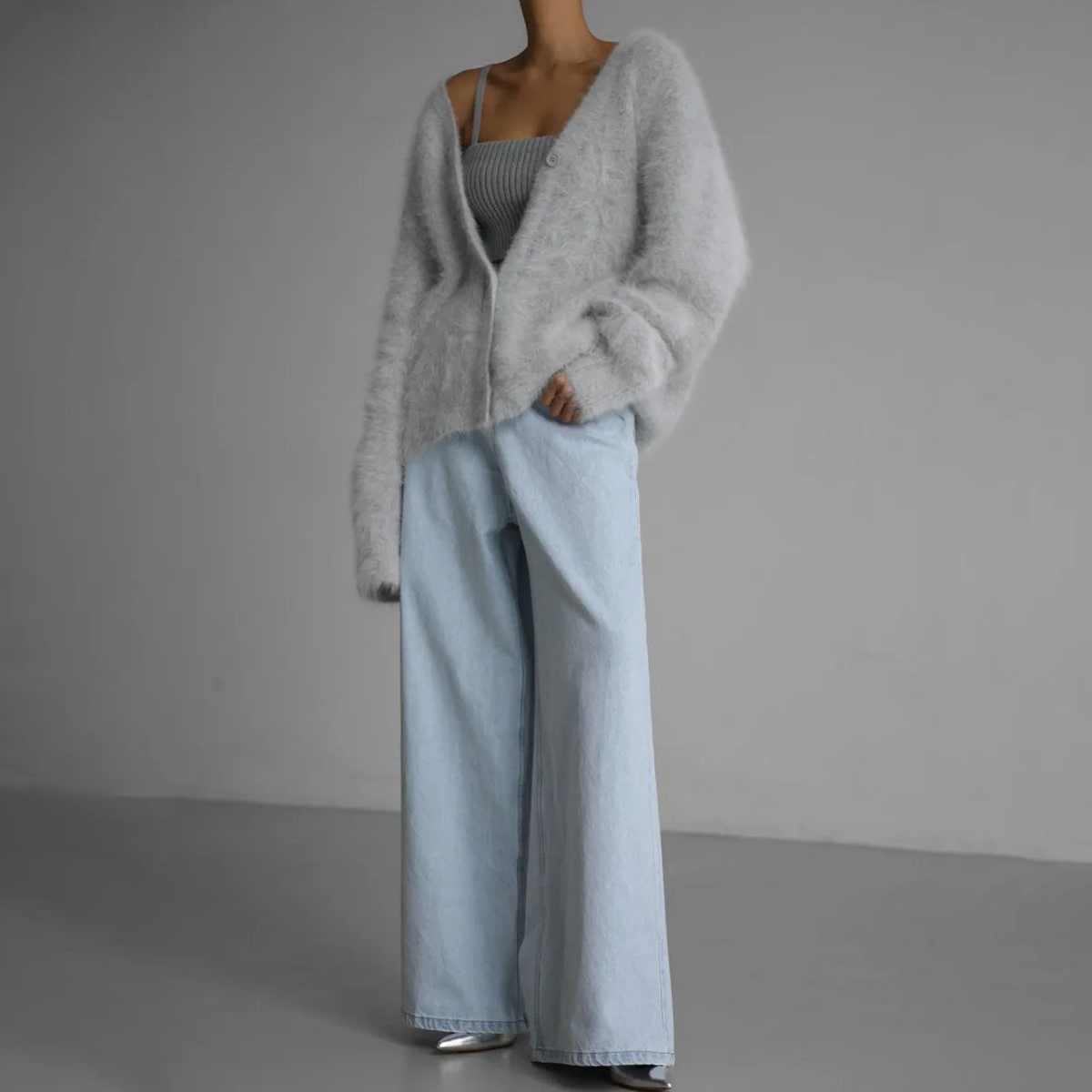 Erina - Cardigan in Cashmere di Lusso