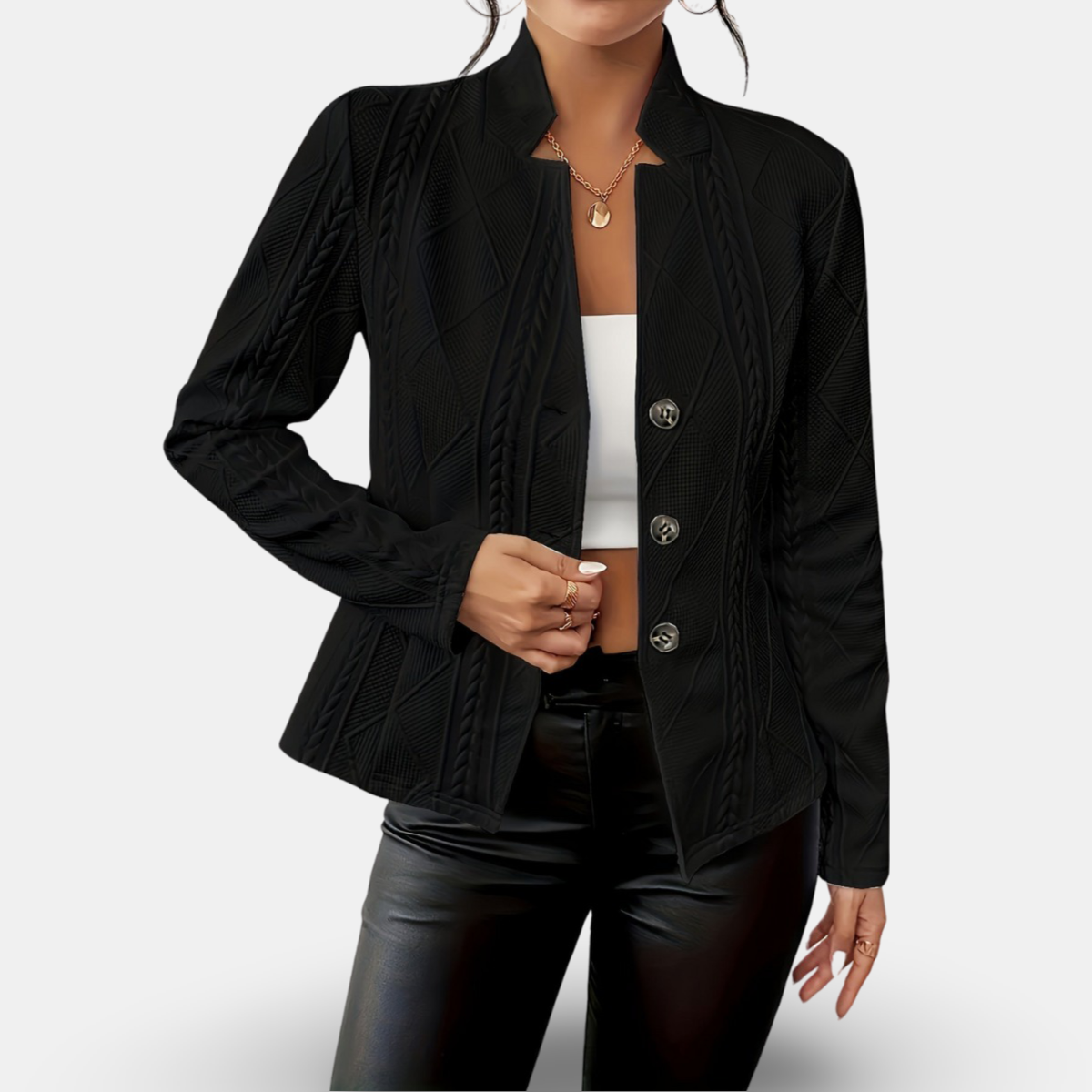 Liana – Blazer Elegante con Bottoni