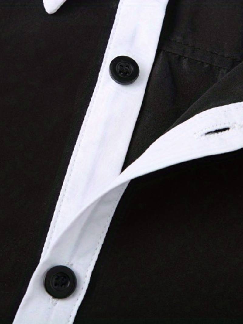 Tonie – Camicia Elegante con Contrasto dal Taglio Moderno