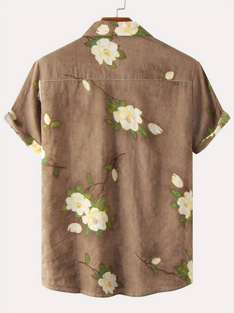 Kenneth - Camicia Casual a Maniche Corte con Stile Fresco