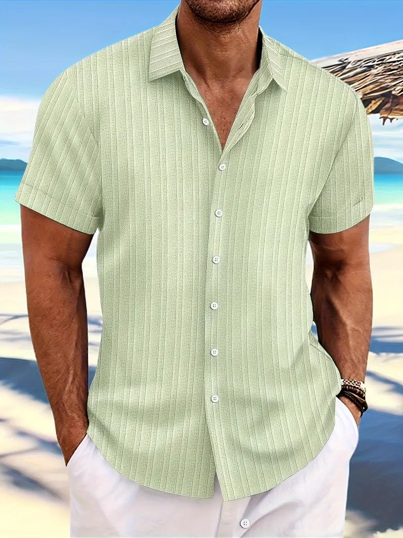 Troy - Camicia Classica con Bottoni