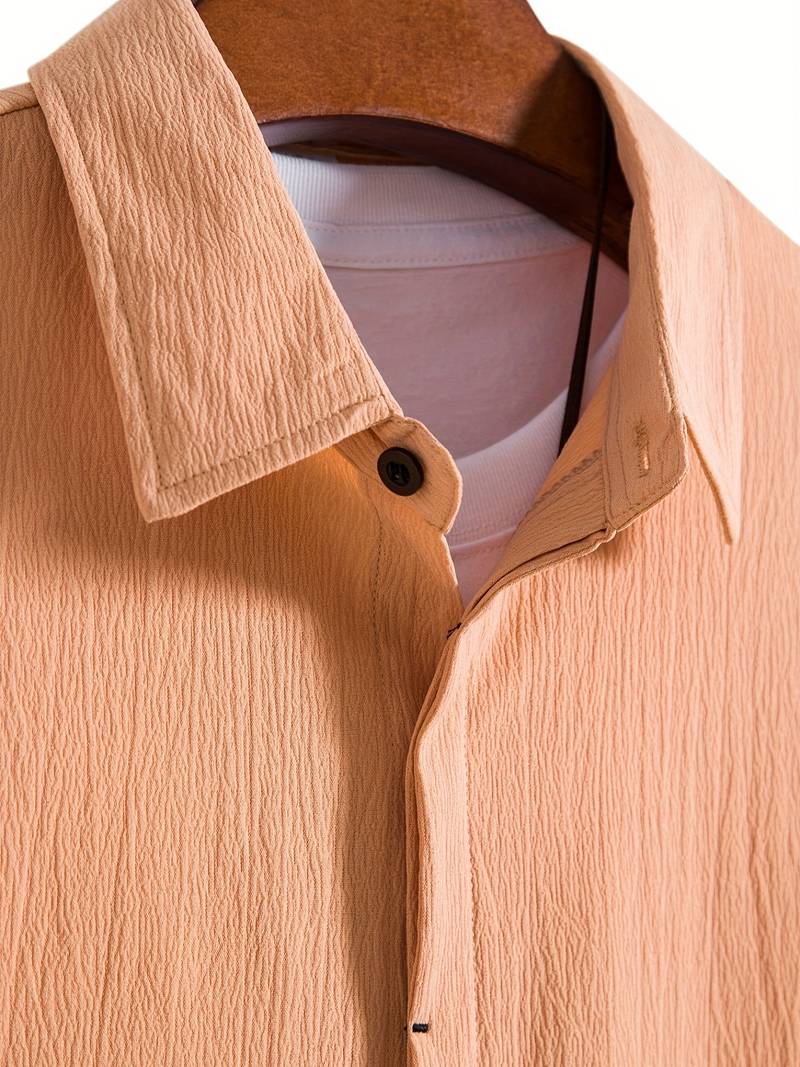 Joshua - Camicia a Maniche Corte Elegante e Senza Sforzo