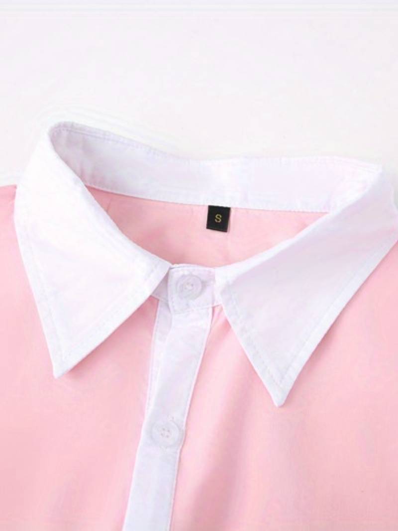 Tonie – Camicia Elegante con Contrasto dal Taglio Moderno