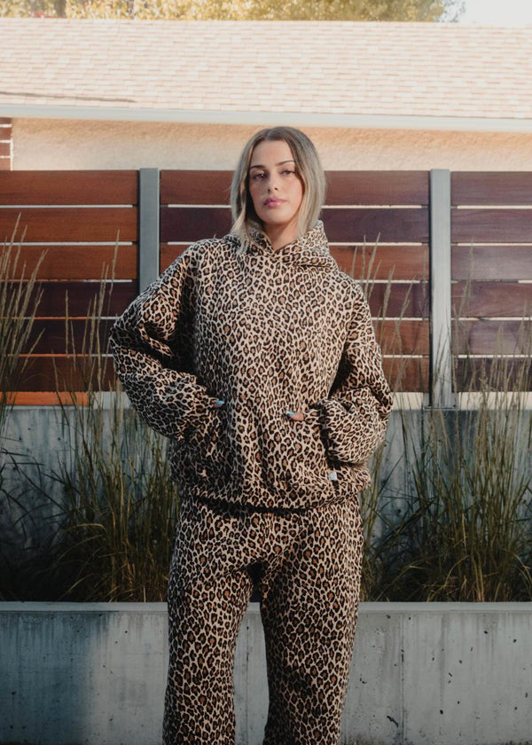 Elena – Felpa Stampa Leopardo