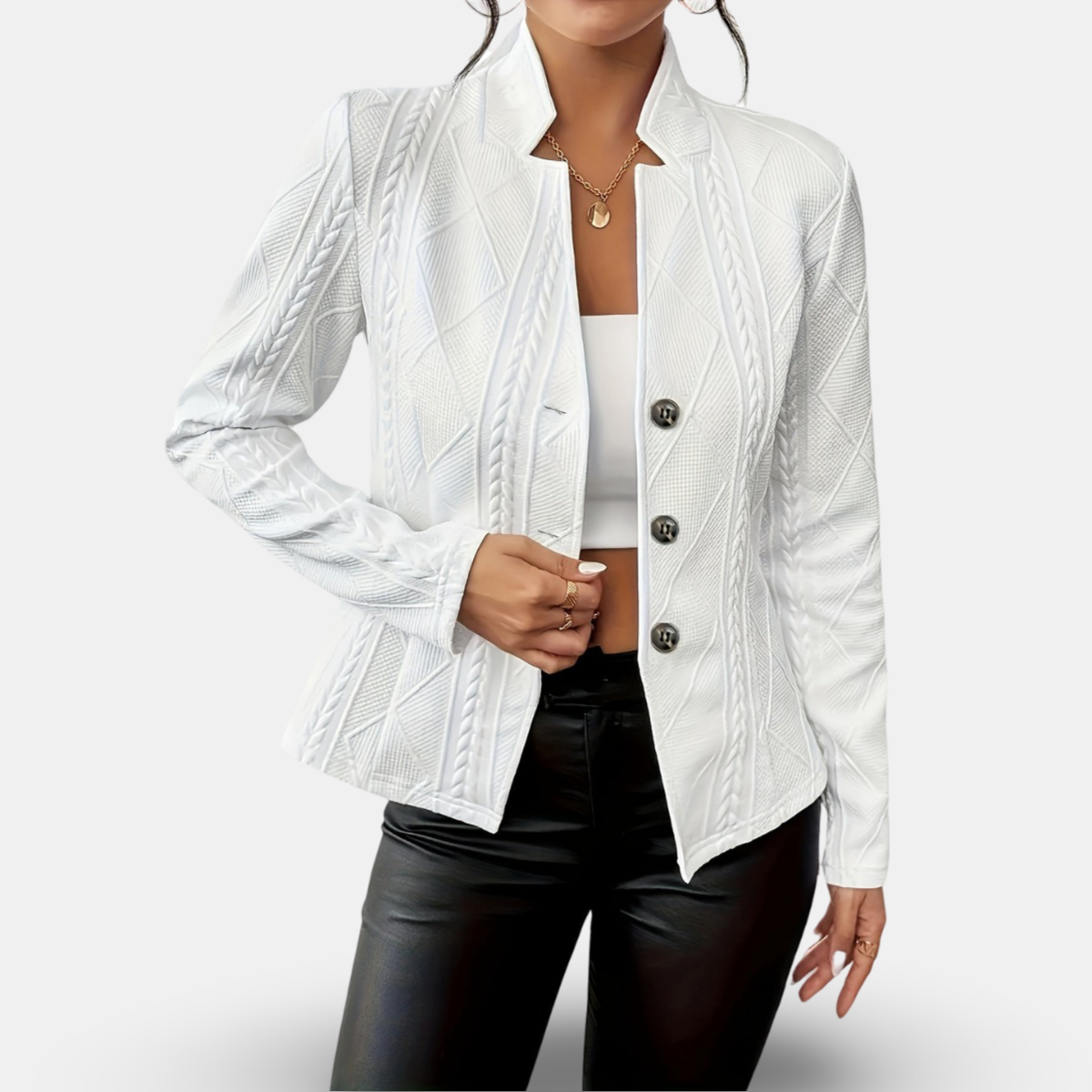 Liana – Blazer Elegante con Bottoni