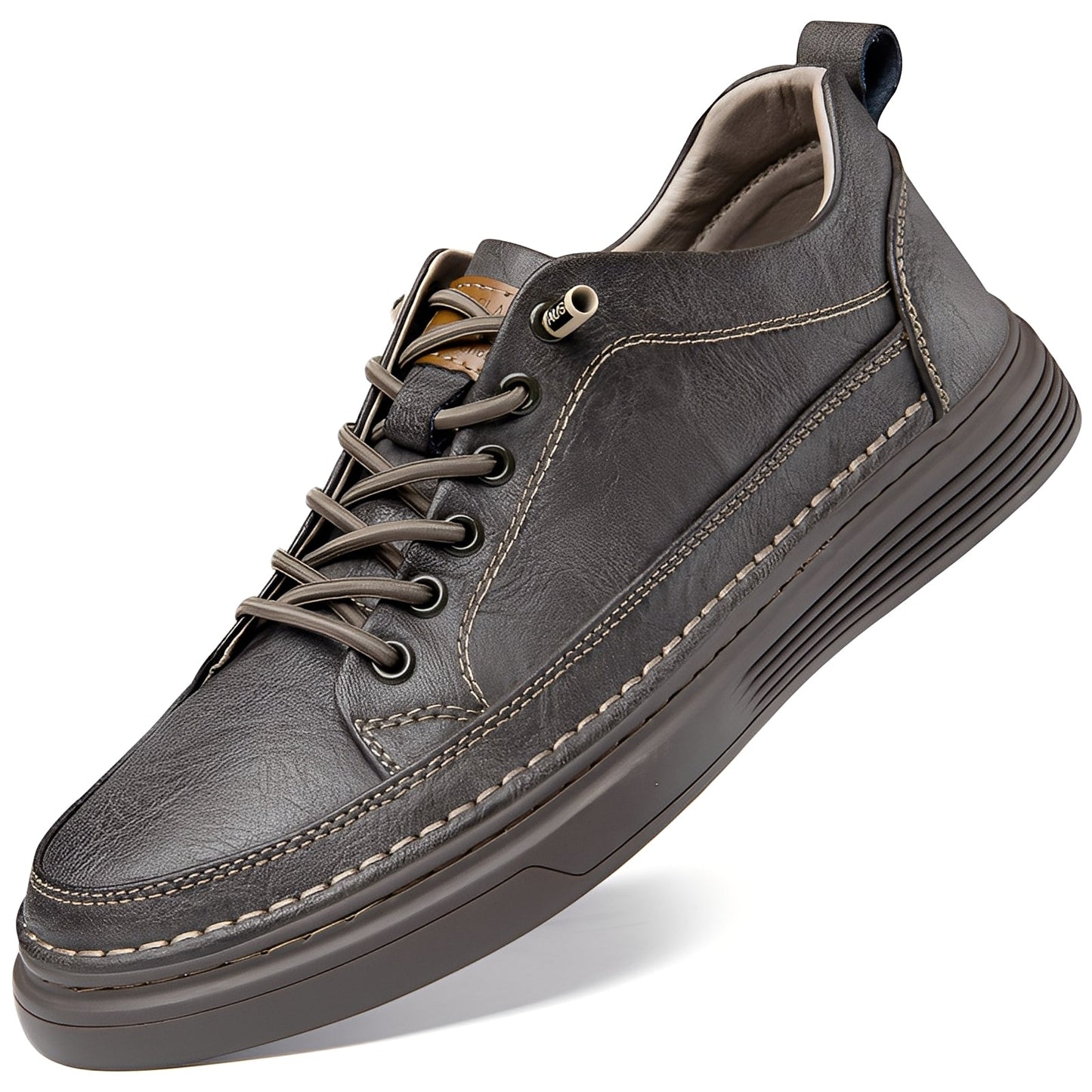 Damion - Scarpe da Ginnastica Classiche in Pelle per Uomo