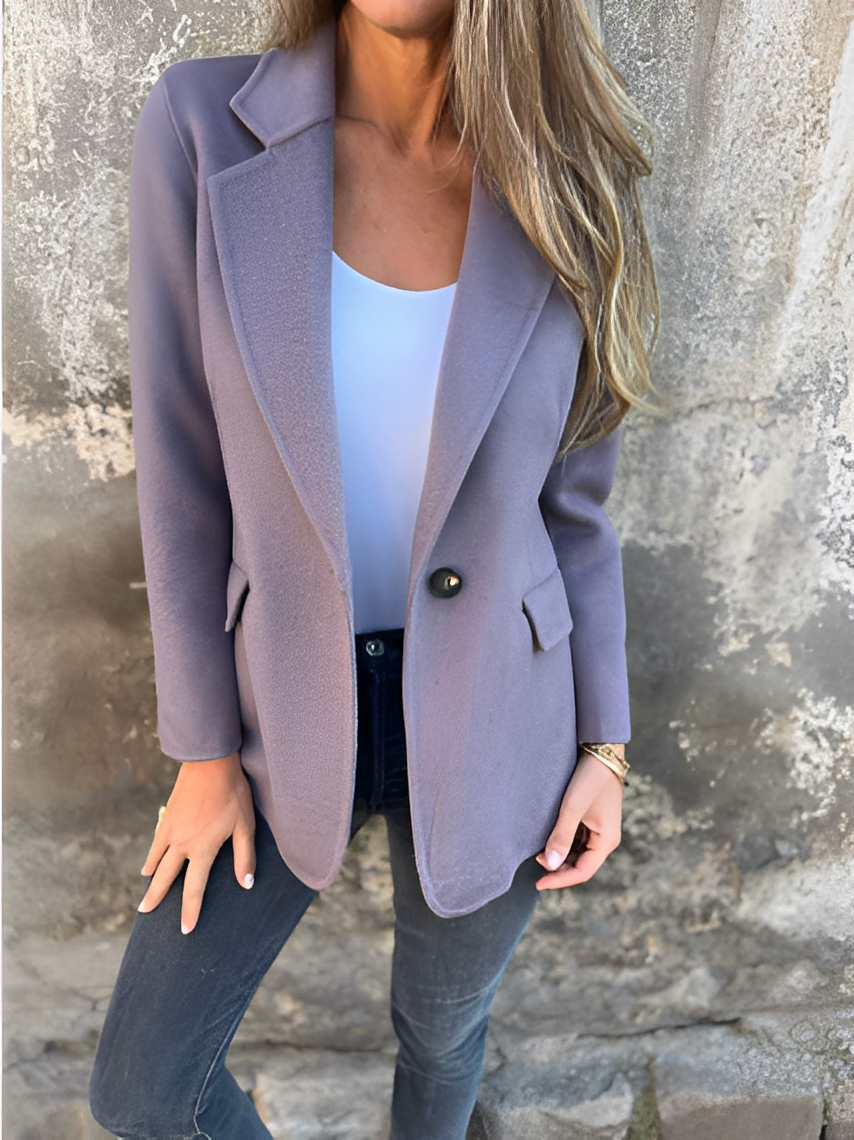 Desiree - Blazer di Lana Moderno per Donne
