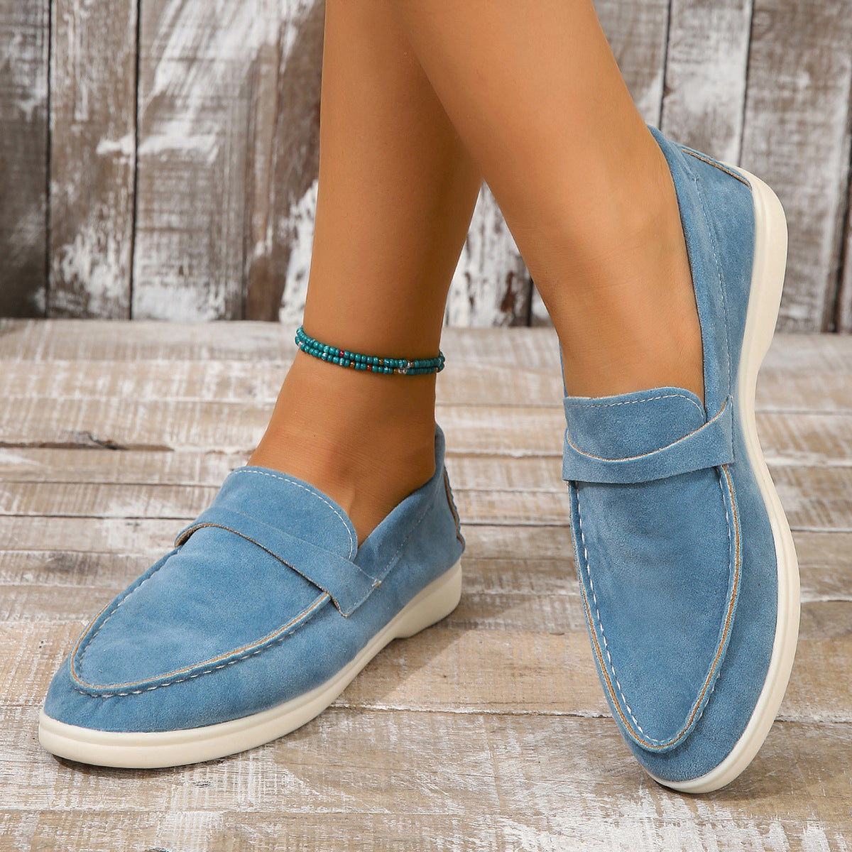 Yasmine - Scarpe Classiche in Camoscio per Donne