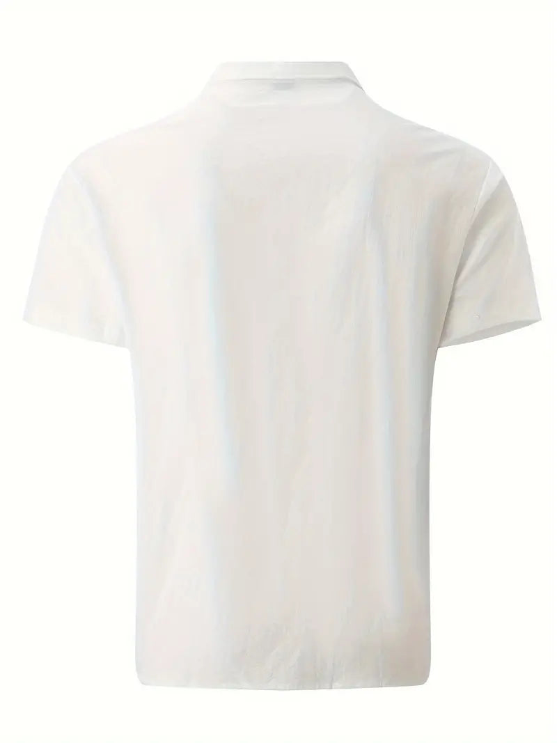 Neil - Camicia Casual con Colletto Button-Down
