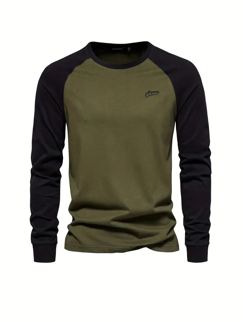 Kairo – Maglia a Maniche Lunghe con Contrasto Deciso
