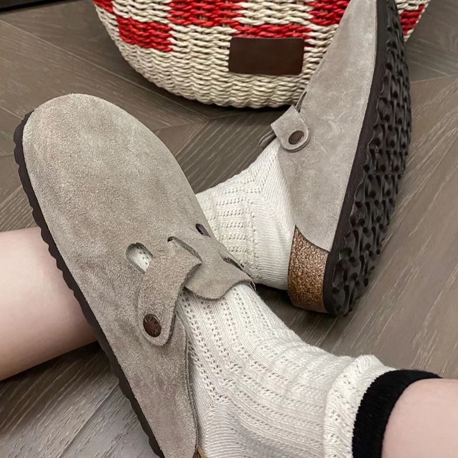 Leila - Pantofola unisex con fibbia regolabile