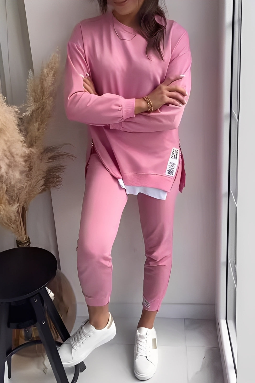 Kristine - Completo casual di felpa e pantaloni da donna