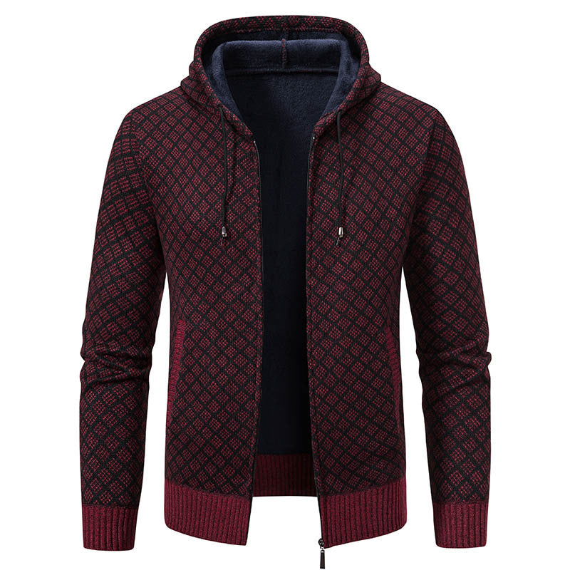 Winton - Giacca stretta e elegante con cappuccio per uomo
