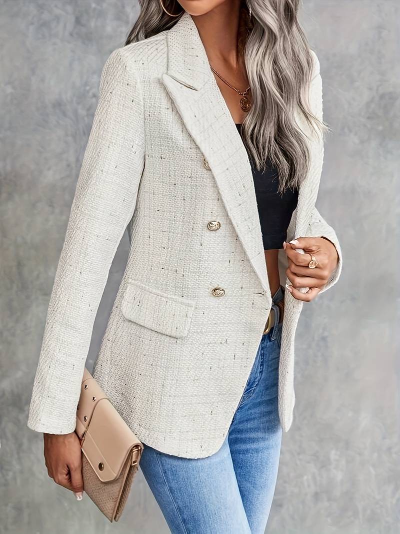 Abby – Blazer Classico con Revers Elegante