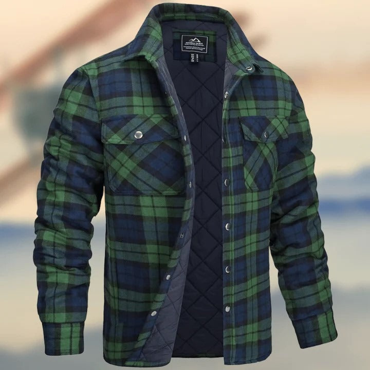Grayson – Classica Camicia in Flanella dallo Stile Urbano