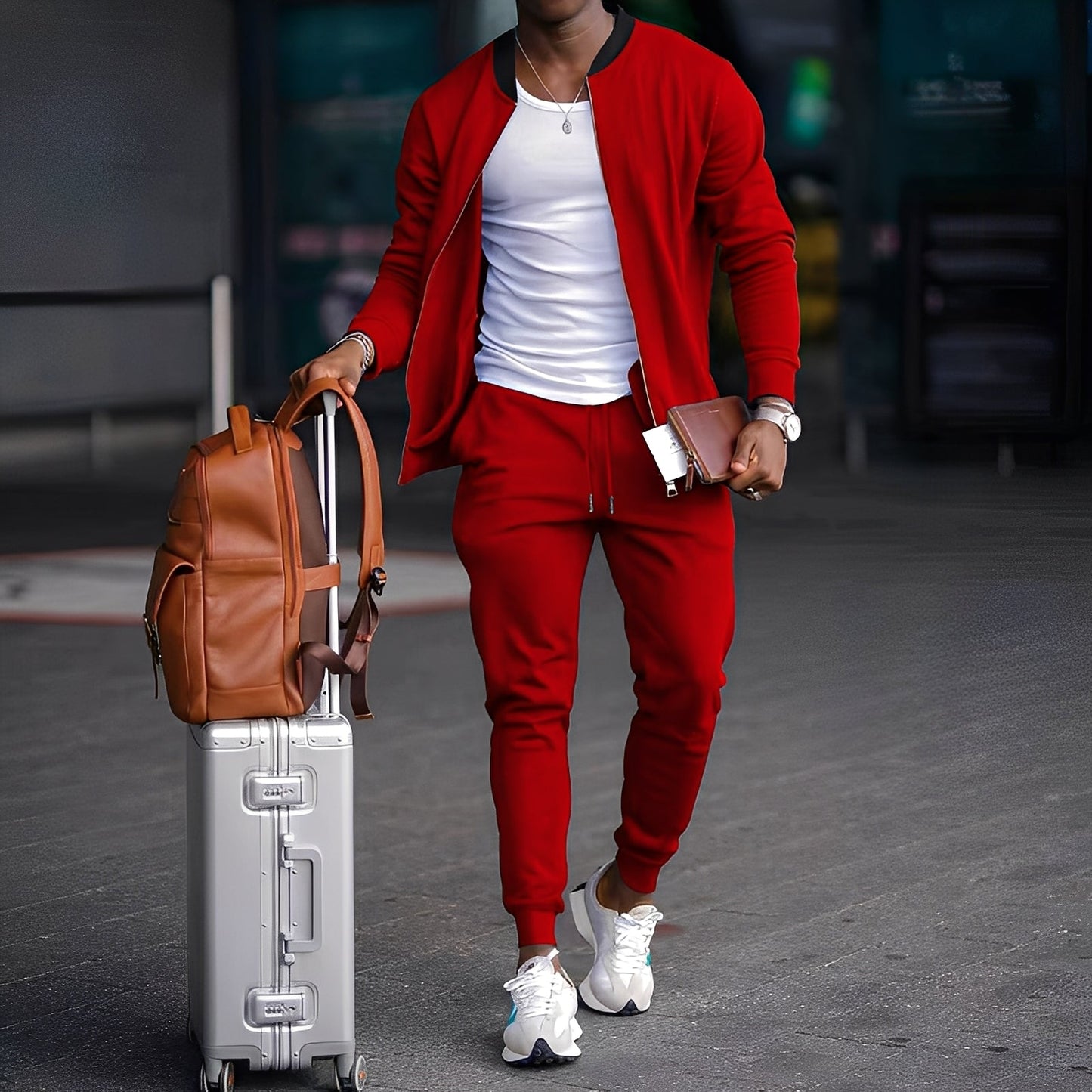 Dillon - Set semplice di giacca e pantaloni per uomo