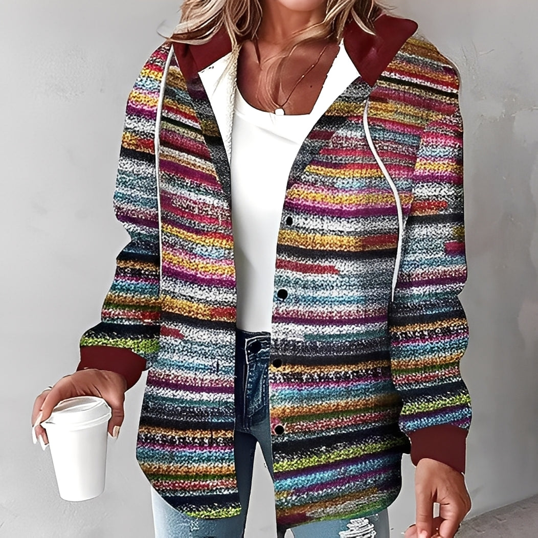 Briana - Giacca calda e casual con cappuccio per donne