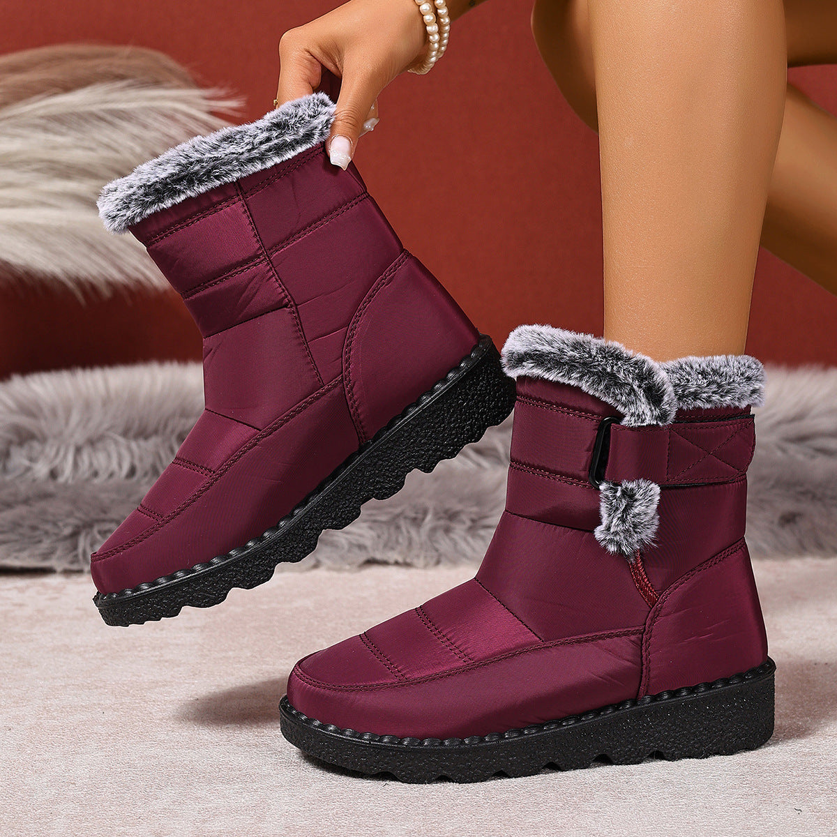 Denise - Stivali invernali casual impermeabili per donne