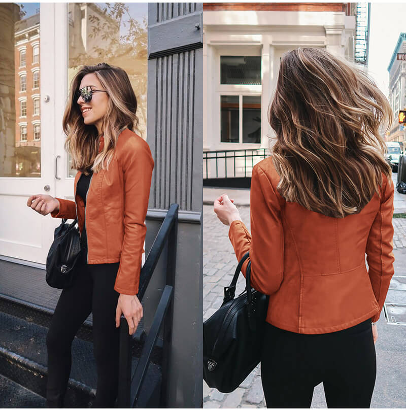 Amber - Giacca Eco-Leder da Donna