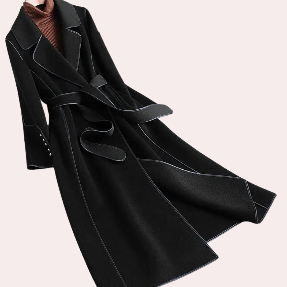 Izabela - Elegante cappotto lungo da donna