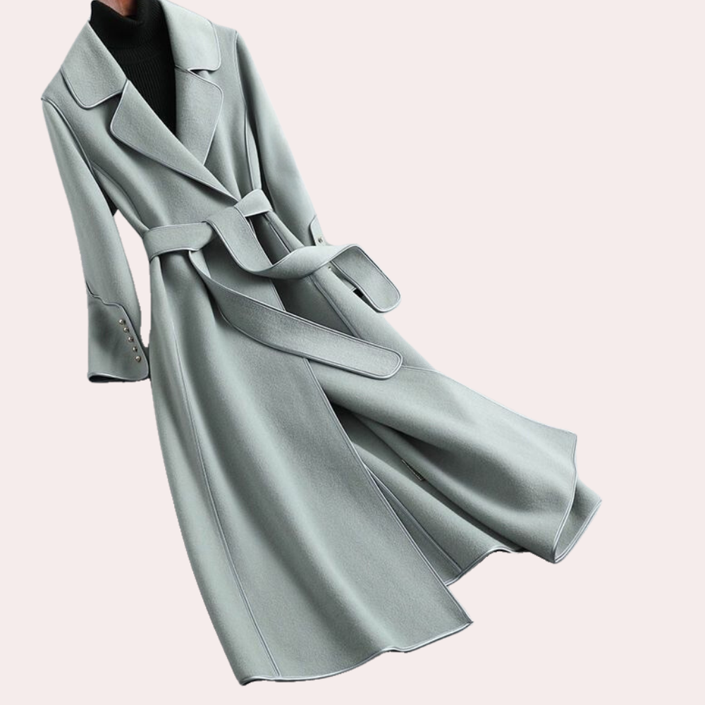 Izabela - Elegante cappotto lungo da donna