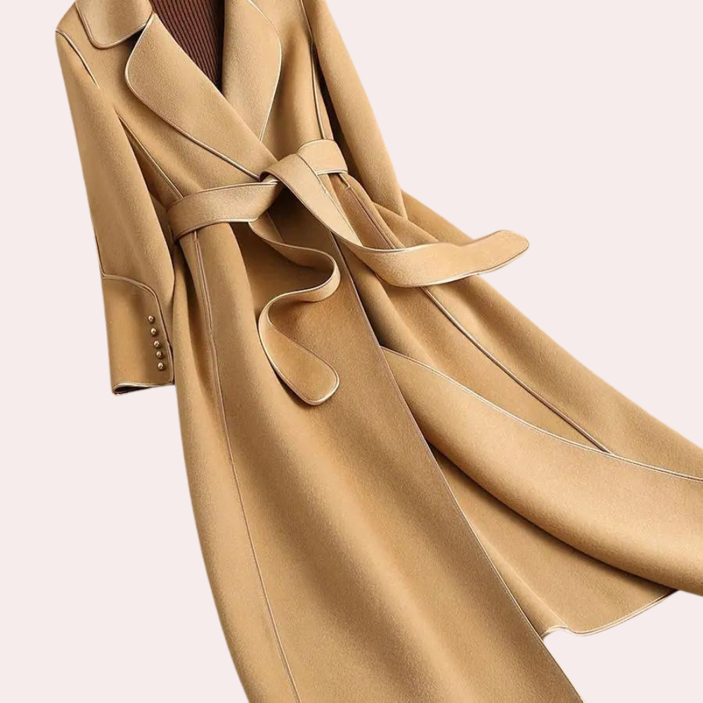 Izabela - Elegante cappotto lungo da donna