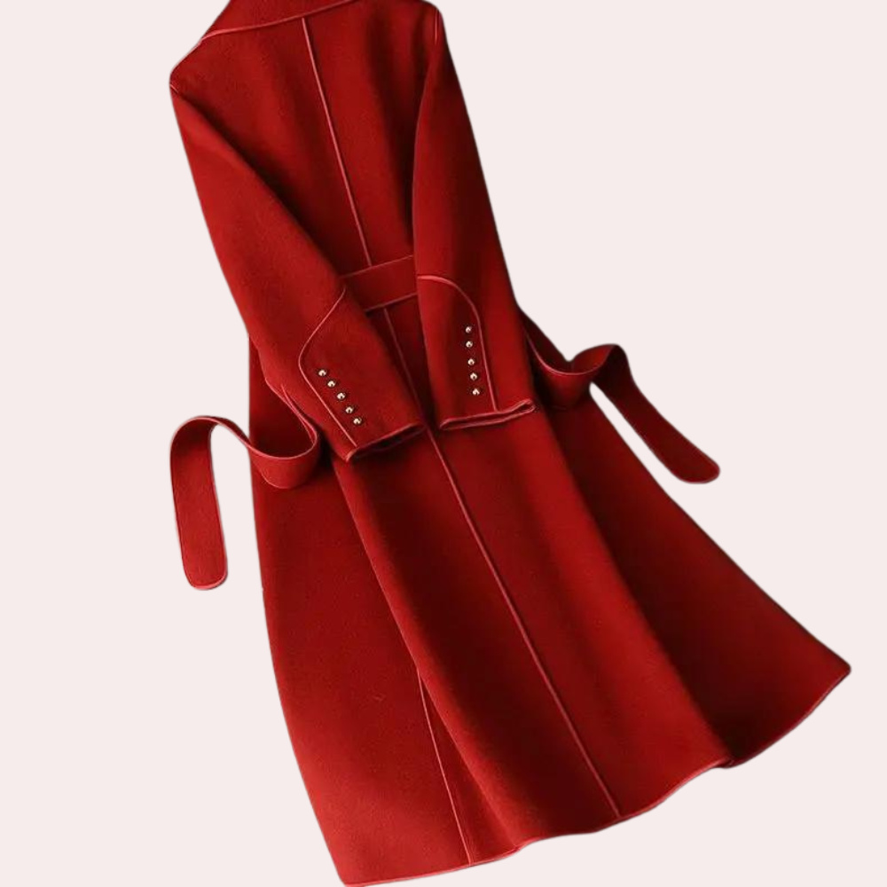Izabela - Elegante cappotto lungo da donna