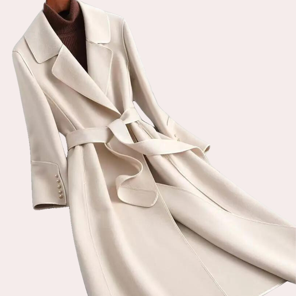 Izabela - Elegante cappotto lungo da donna