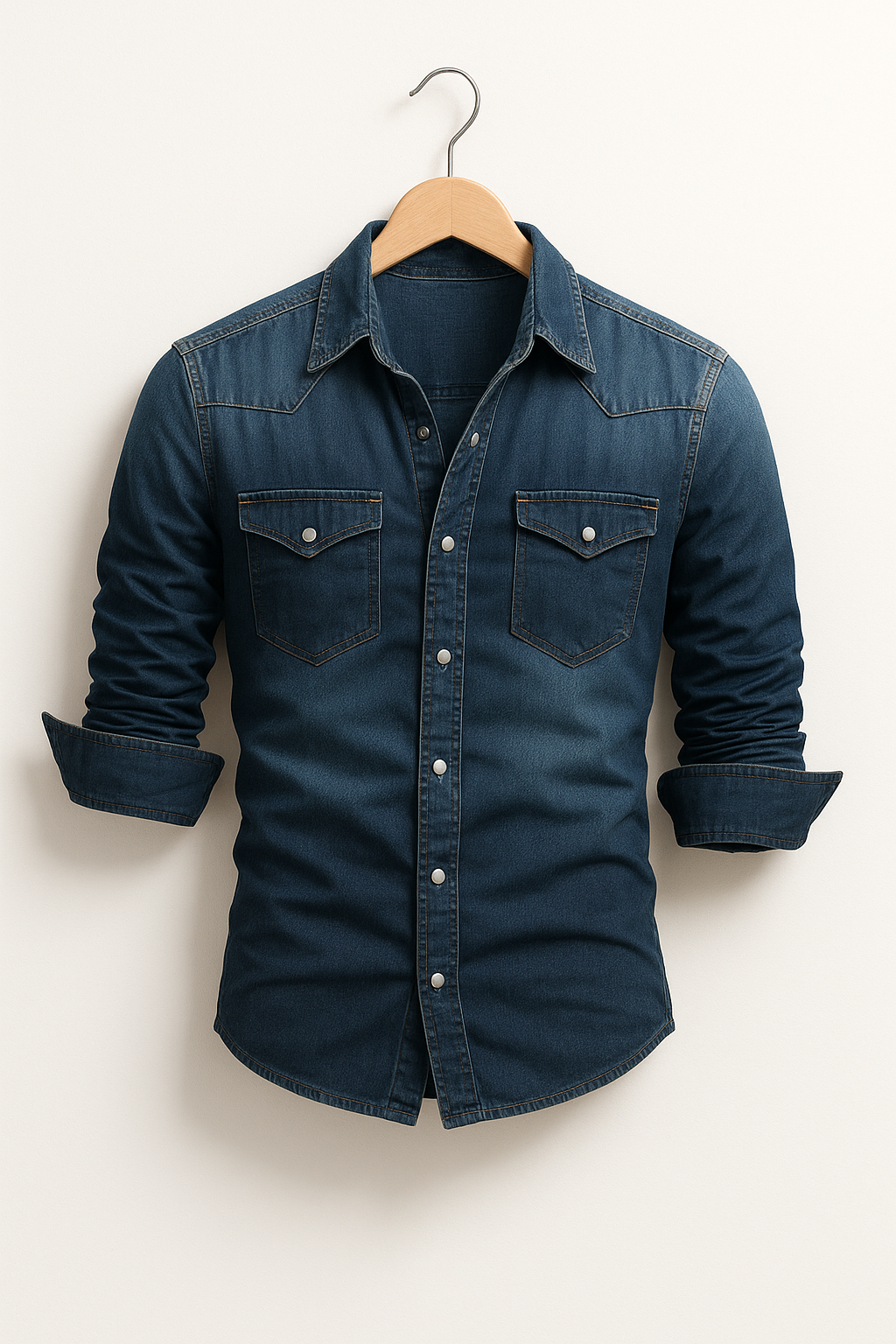 Maxime - Camicia di jeans comoda per uomini