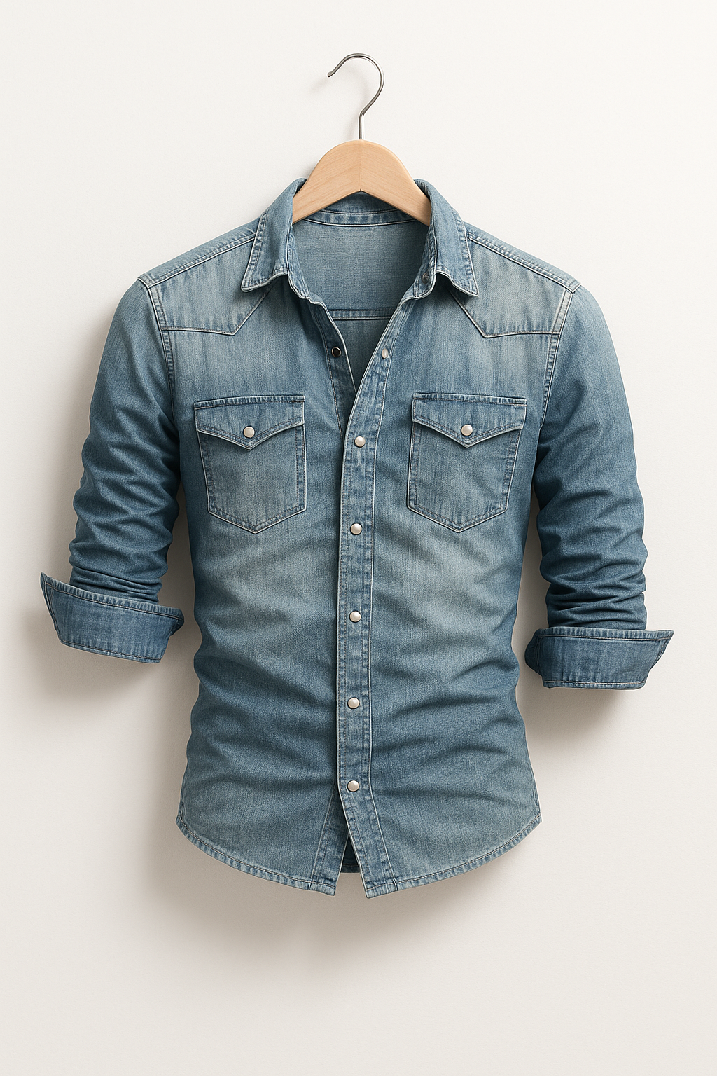 Maxime - Camicia di jeans comoda per uomini
