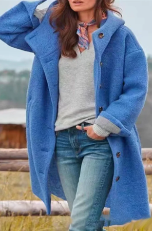 Cristy - Cappotto in Mistura di Lana Chic Classico