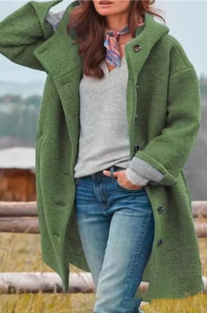 Cristy - Cappotto in Mistura di Lana Chic Classico