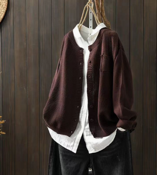 Isabelle - Maglione Button-Up Raffinato