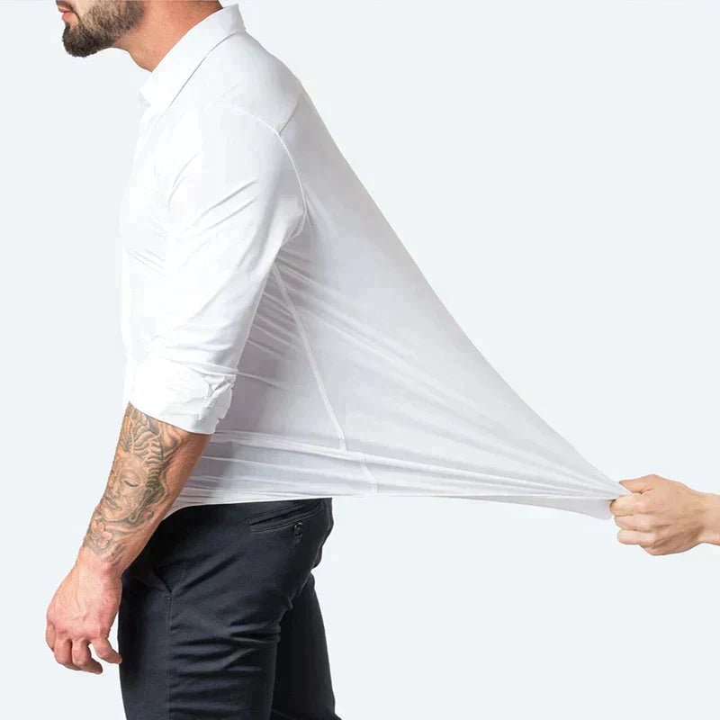Hugo Stretch Shirt - Camicia da uomo comoda con tecnologia super elasticizzata
