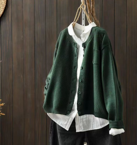 Isabelle - Maglione Button-Up Raffinato