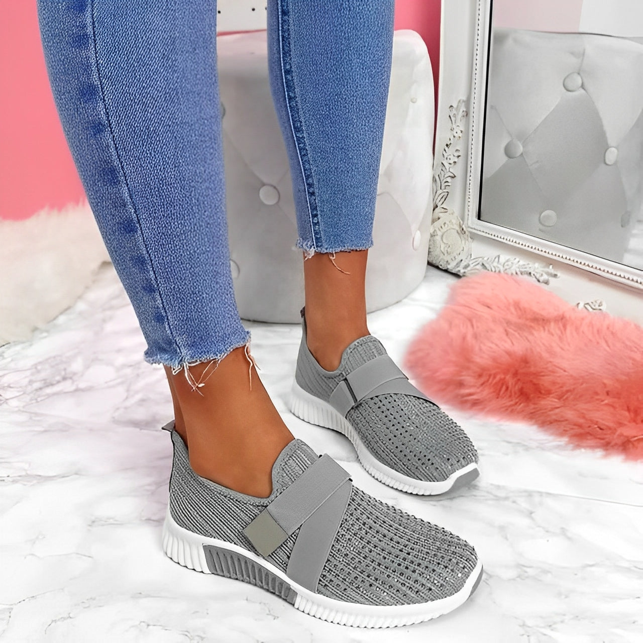Christiana - Scarpe Slip-On Comode per Donne