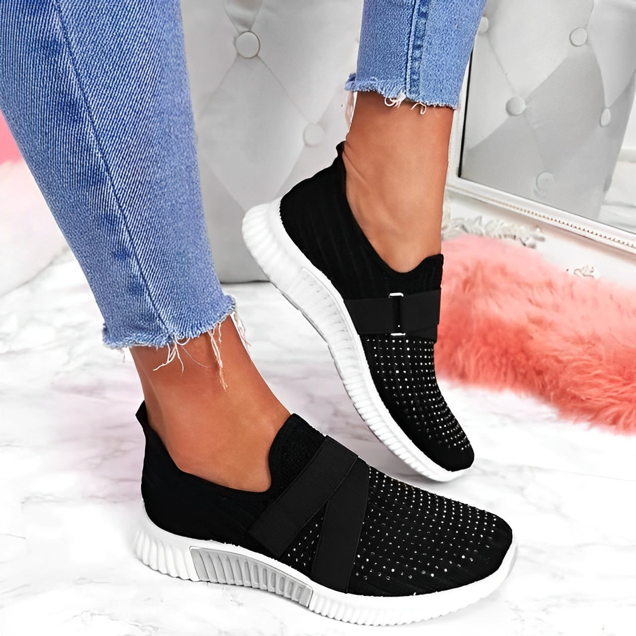 Christiana - Scarpe Slip-On Comode per Donne