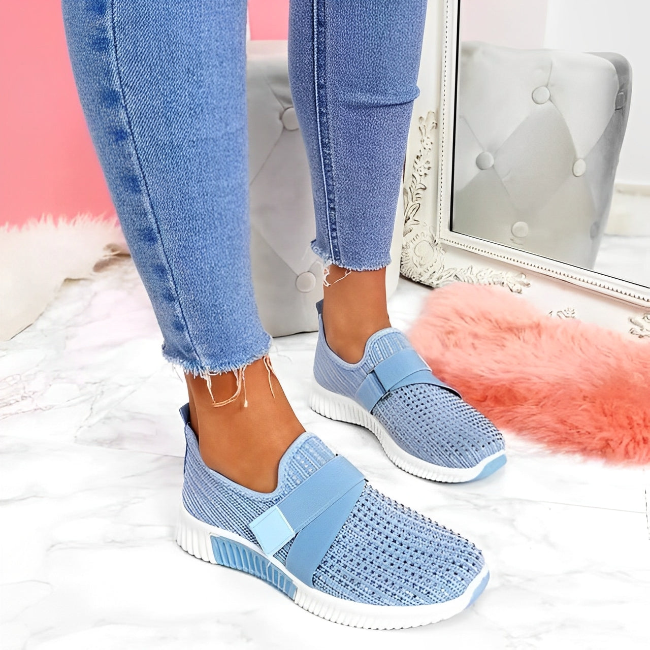 Christiana - Scarpe Slip-On Comode per Donne