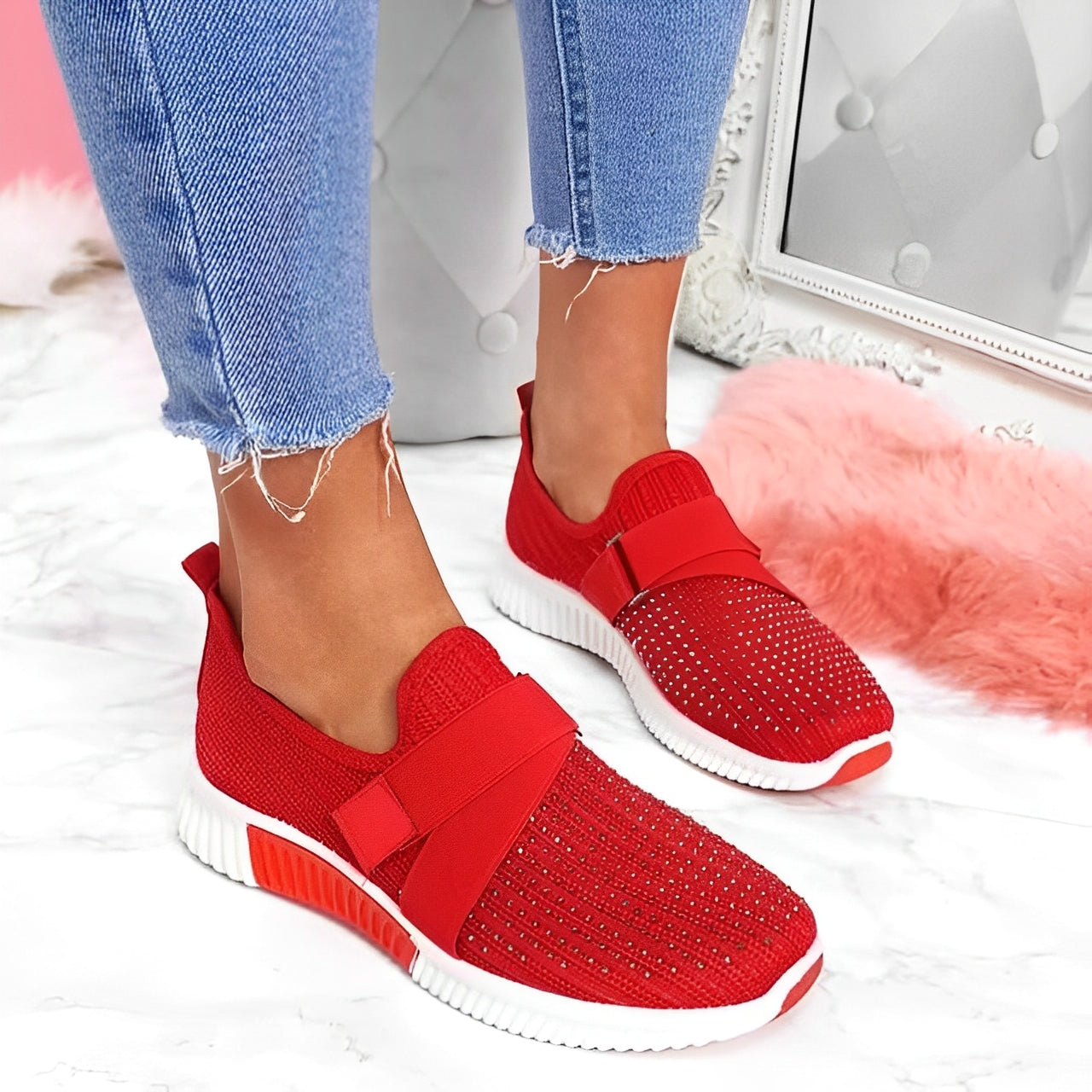 Christiana - Scarpe Slip-On Comode per Donne