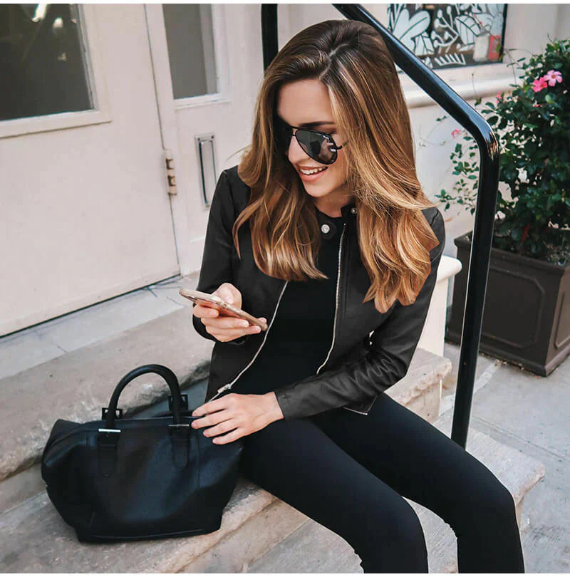 Amber - Giacca Eco-Leder da Donna