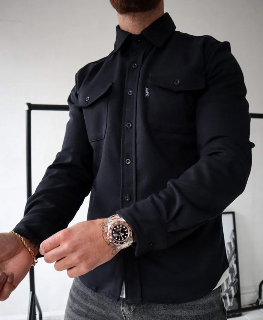 Kyle - Giacca Camicia Essenziale