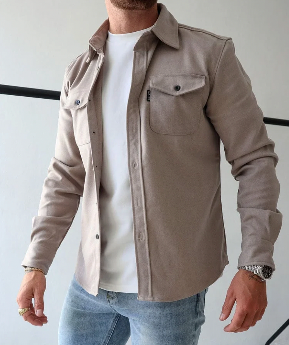 Kyle - Giacca Camicia Essenziale