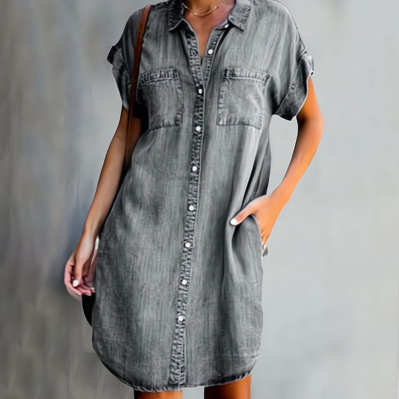 Daphné – Abito in elegante denim
