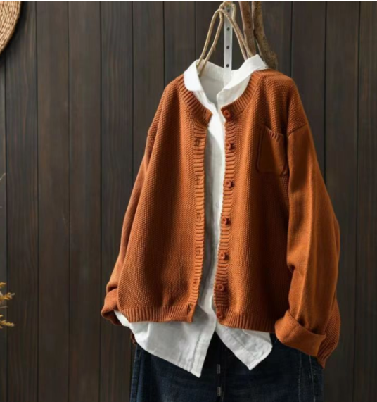 Isabelle - Maglione Button-Up Raffinato