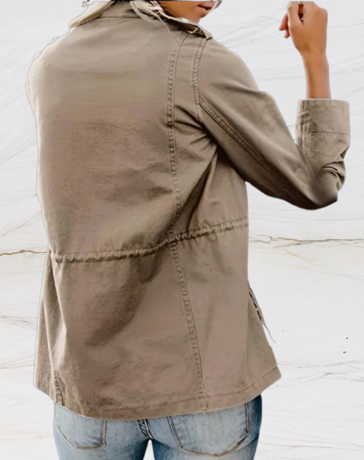 Viy - Giacca Utility Versatile con Zip