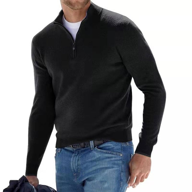 Placido - Uomo V-Scollo Zip Maglione